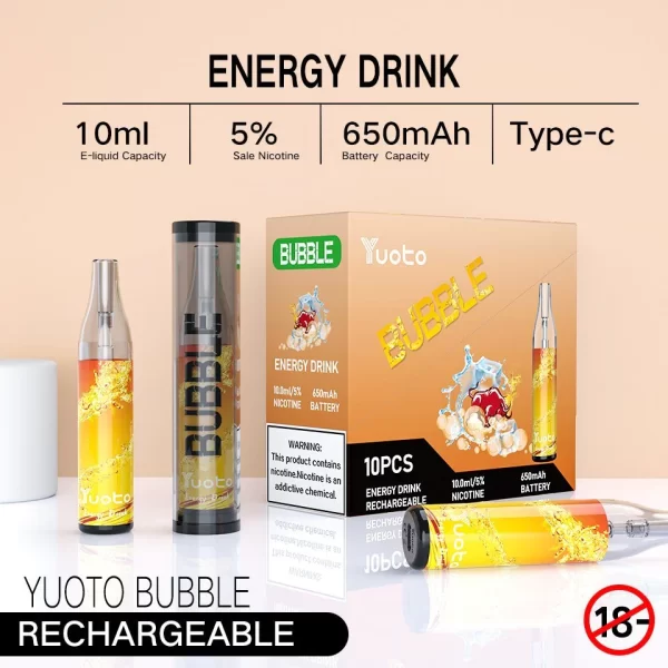 Yuoto Bubble 4000 Puffs - Image 2