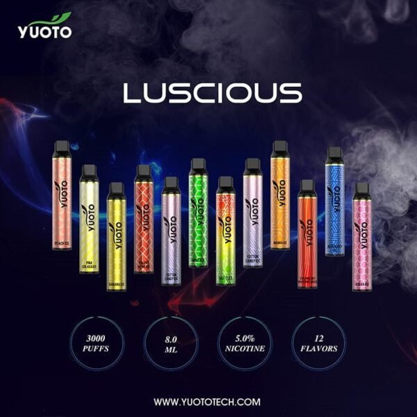 yuoto luscious disposable in india only at vape store india.