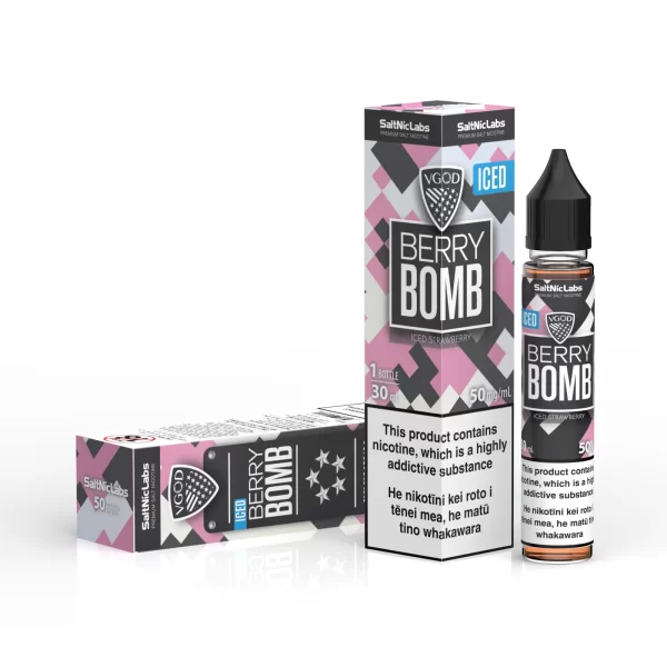 buy vgod berry bomb ice nicotine salt in india only at vape store india