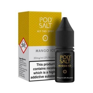 buy mango ice nicotine salt by pod salt in india only atvape store india