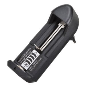 18650 Battery Charger Universal Single Slot Charger For 3.7V 450MA