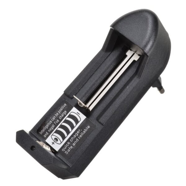 18650 Battery Charger Universal Single Slot Charger For 3.7V 450MA