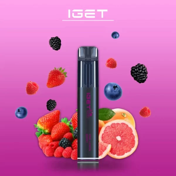 iget pro pink lemon berry 5000 puffs india