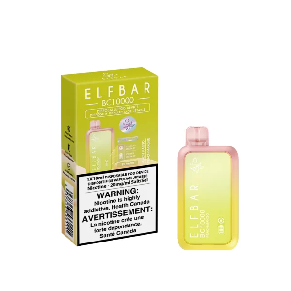elf bar bc10000 peach mango puffs disposable vape india
