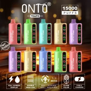 onto tempo 15000 puffs disposable india