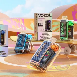 Vozol Vista 20000 Puffs Disposable Vape with USB-C Charging Port for Rechargeable Battery