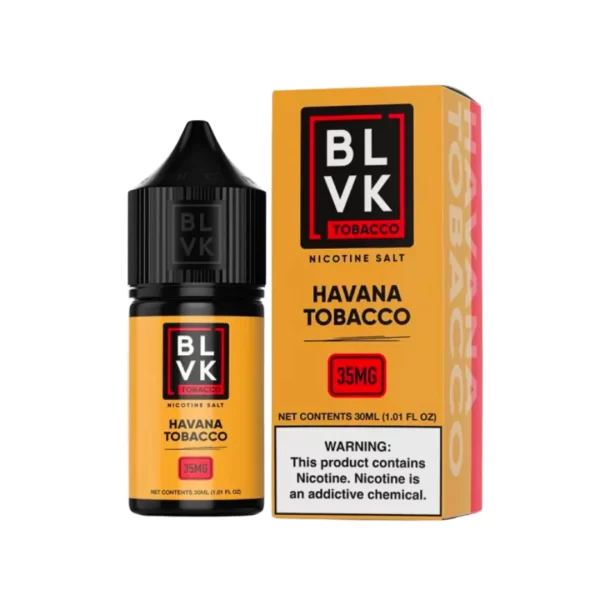 Havana Tobacco Nic Salt by BLVK 30ml – Nic Salt Nicotine Salt India