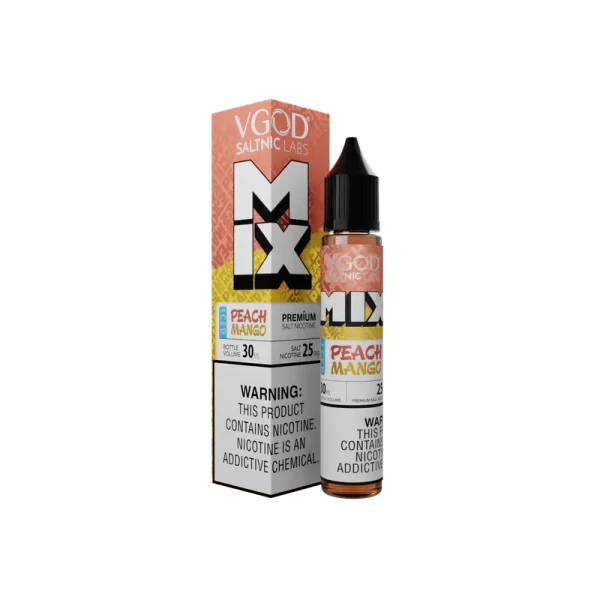 Peach Mango Ice Nic Salt by VGOD 30ml – Nic Salt Nicotine Salt India
