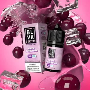 BLVK Grape Bubblegum Ice Nicotine Salt E-Liquid