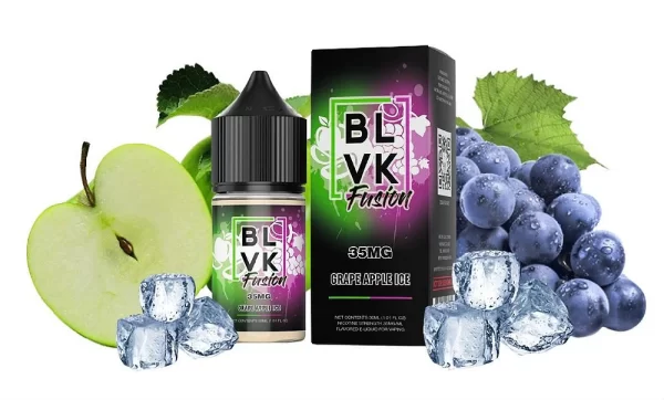 Grape Apple BLVK Nicotine Salts India