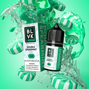 Double Spearmint BLVK Nicotine Salts India