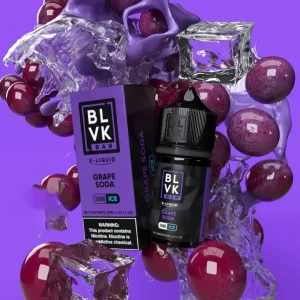 BLVK Grape Soda Ice Nicotine Salt E-Liquid