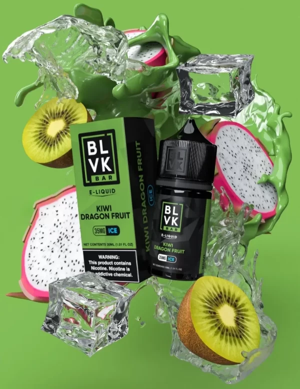 Kiwi Dragon Fruit BLVK Nicotine Salts India