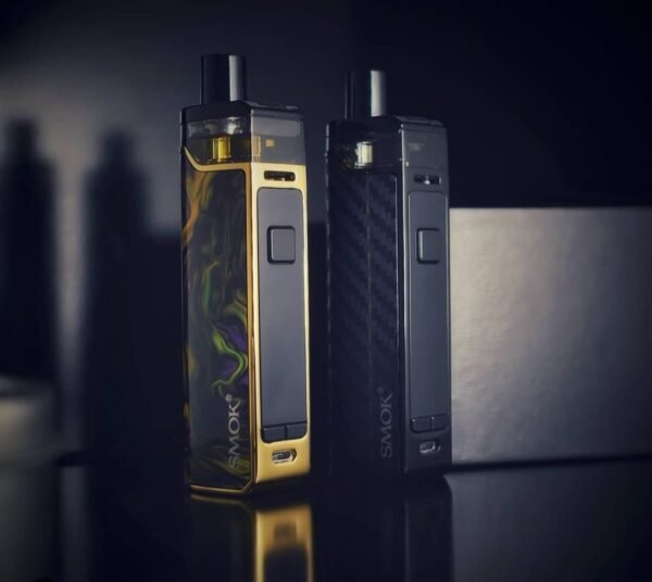 SMOK RPM80 Kit components: device, RPM pod, RGC pod, USB cable, and user manual