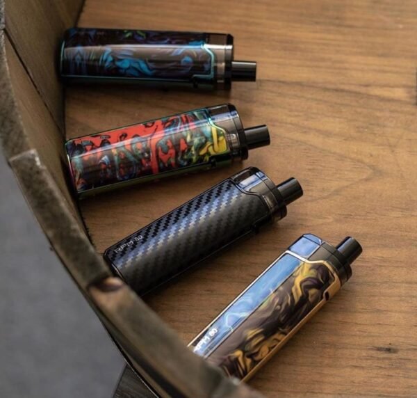 Side view of SMOK RPM80 Kit showcasing compact design and ergonomic build