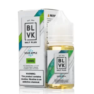 BLVK Sour Apple Nicotine Salt E-Liquid