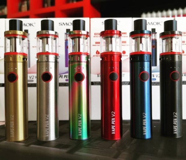 SMOK Vape Pen V2 Kit in Hand – Slim Vape Pen for Beginners India